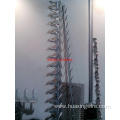 Hot dipped galvanized wall spike fence